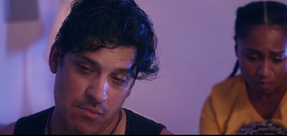 Antonio Rufino is Enrique on set filming Something For Cynitra short film filmed in Murfreesboro, Tennessee.