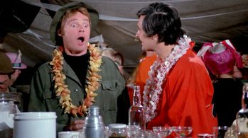 Alan Alda and George Morgan in M*A*S*H (1972)