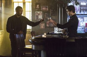 Charles Michael Davis and Steven Krueger in The Originals (2013)