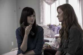 Wrenn Schmidt and Kate Lyn Sheil in Outcast (2016)