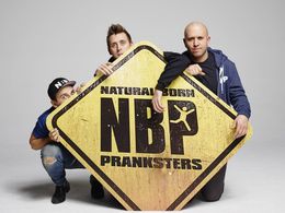 Dennis Roady, Roman Atwood, and Vitaly Zdorovetskiy in Natural Born Pranksters (2016)