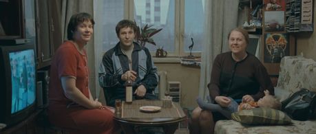 Nadezhda Markina, Aleksey Rozin, and Evgeniya Konushkina in Elena (2011)