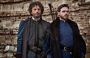 Richard Madden and Guido Caprino in Medici (2016)