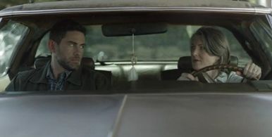 Clark Freeman and Annette O'Toole in WE GO ON