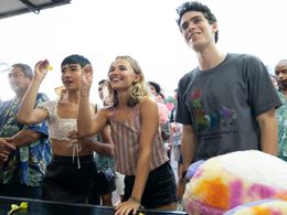 Brianne Tju, Madison Iseman, and Zeke Goodman in I Know What You Did Last Summer (2021)