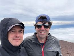 Neal Dodson and J.C. Chandor in Triple Frontier (2019)