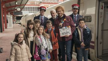 Florentino Fernández, Santiago Segura, Alan Miranda, Sirena Segura, Joaquín Reyes, Eneko Otero, Javier García, Verónica 