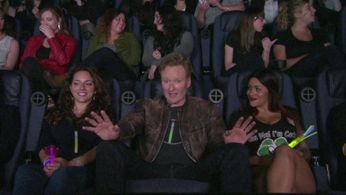 Conan O'Brien and Sona Movsesian in Conan (2010)
