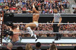 Matthew Adams and Anthony Nese in WrestleMania 35 (2019)