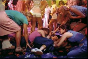 Natalie M. Meyer and Alicia Skirball in Roll Bounce