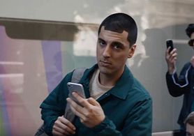 Hunter Stiebel as The Notch Guy for Samsung's 