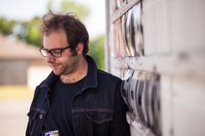 On the set of The Shade Shepherd