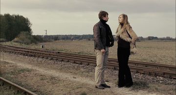 Vinzenz Kiefer and Nadja Uhl in The Baader Meinhof Complex (2008)