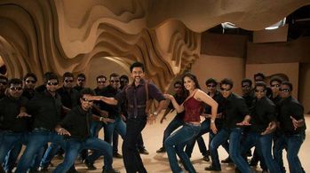 Suriya and Anushka Shetty in Singam 3 (2017)