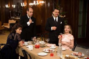 Radek Holub, Barbora Munzarová, Miroslav Táborský, and Klára Oltová in Operation Silver A (2007)