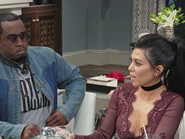 Sean 'Diddy' Combs and Kourtney Kardashian in Kocktails with Khloé (2016)