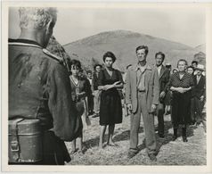 Sophia Loren, Jean-Paul Belmondo, Franco Balducci, Eleonora Brown, and Carlo Ninchi in Two Women (1960)