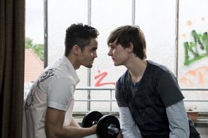 Max Befort and Rick Okon in Romeos (2011)