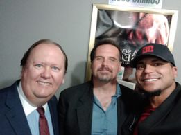 Still of Buddy Campbell, Bill Housekeeper, and Matthew Conway at A Soldiers Secret movie premiere