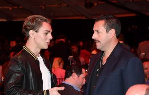 Adam Sandler and Chris Galust at an event for 35th Film Independent Spirit Awards (2020)