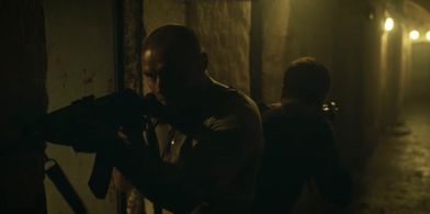 Oliver Walker and Jeremy Irvine in Treadstone