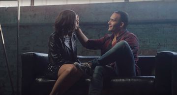 Sandra Echeverría and Jesús Lloveras in Instinto Animal (2019)