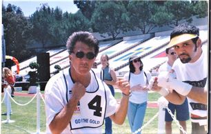 Me. Dustin Hoffman. Boxing for Charity / TOMMY HILFIGER MS EVENT