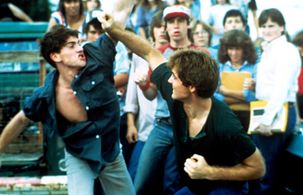 Shannon Presby and John Philbin in The New Kids (1985)