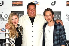 Sainty Nelsen, Steve Schirripa, and Eric Nelsen at the SOHO Film Festival screening of 