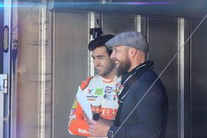 Timothy Kendall and Chase Elliott