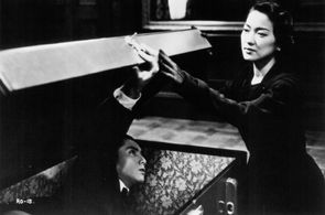 Michiko Hada and Masahiro Motoki in Rampo (1994)