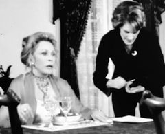 Cheryl Tanner as Victoria Hudson, opposite Faye Dunaway, her mother in RAIN.
