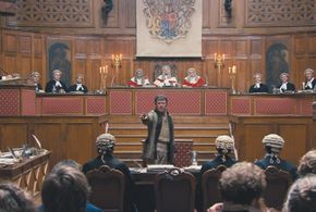 The Tribunal scene from Venus Noire