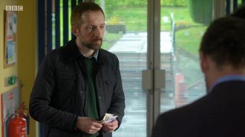 Adam Wittek and Adrian Lewis Morgan in DOCTORS