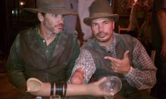 With my break away arm