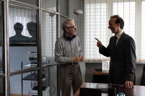 Woody Allen and Roberto Benigni in To Rome with Love (2012)