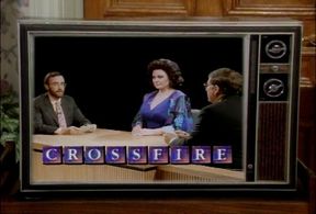 Delta Burke, Michael Kinsley, and John Sununu in Women of the House (1995)