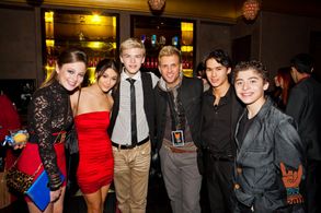 Sarah McMullen, Fivel Stewart, Kenton Duty, Jonathan George,Booboo Stewart, Ryan Ochoa  at Youth Rock Awards Avalon, Ho