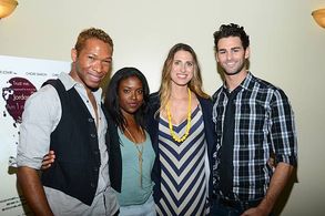 Chioke Dmachi, Sabrina Revelle, Chris Salvatore, and Sarafina King