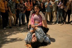 Bryana Salaz and Keyla Monterroso Mejia in Freeridge (2023)