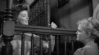 Katharine Hepburn and Jeanne Barr in Long Day's Journey Into Night (1962)