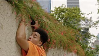 Dominic Goodman as Hopkins in 'Young Rock'