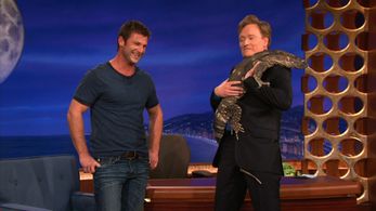 Conan O'Brien and Dave Salmoni in Conan (2010)