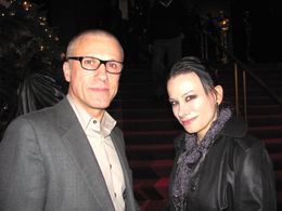 Rainbow Underhill and Christoph Waltz at event of Django Unchained