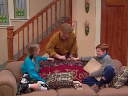 Melissa Joan Hart, Joe O'Connor, and Jason Zimbler in Clarissa Explains It All (1991)