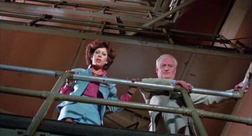 Charles Gray and Ruby Wax in Shock Treatment (1981)