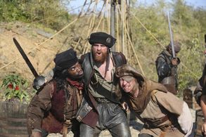 Tommie Earl Jenkins and Adam Loxley in Galavant (2015)