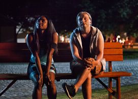 Esther Lubadika and Vojtech Machuta in Bikers (2017)