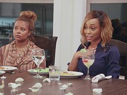 Shamari DeVoe and Eva Marcille in The Real Housewives of Atlanta (2008)