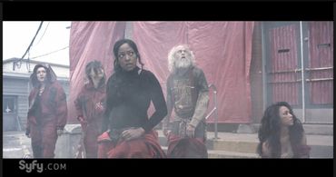 Kellita Smith, Anastasia Baranova, Russell Hodgkinson, Pisay Pao, and Natalie Jongjaroenlarp in Z Nation (2014)